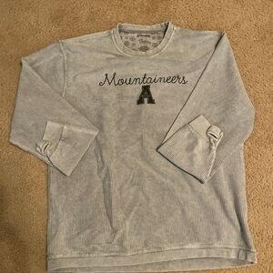 Appalachian State Pressbox Gray Cotton hoodie